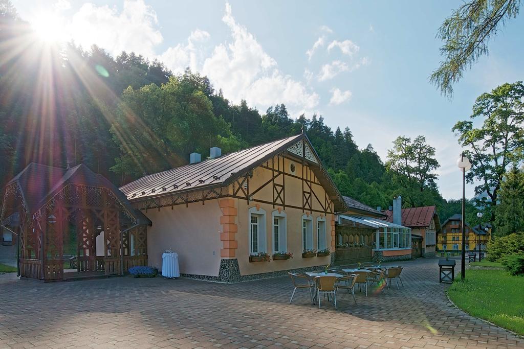 Kupelne Domceky - Kupele Cerveny Klastor Smerdzonka Exterior photo